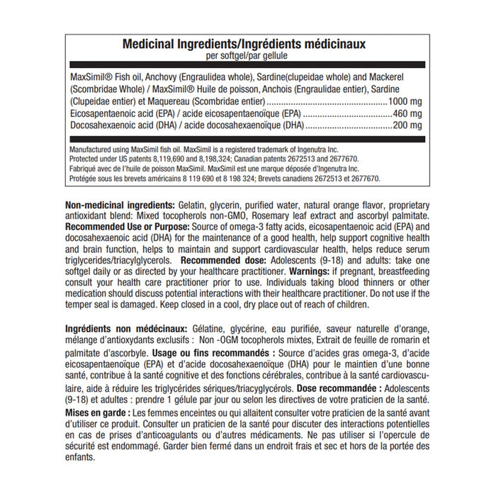 ATP LAB Ultra Omega 3 60 Softgels