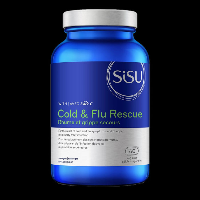 Sisu Cold & Flu Rescue 60 Veggie Caps