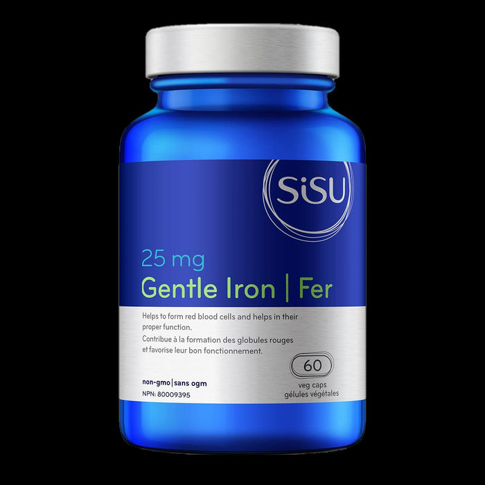 Sisu Gentle Iron 25mg 60 Veggie Caps