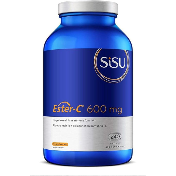 Sisu Ester-C 600mg 240 Veggie Caps