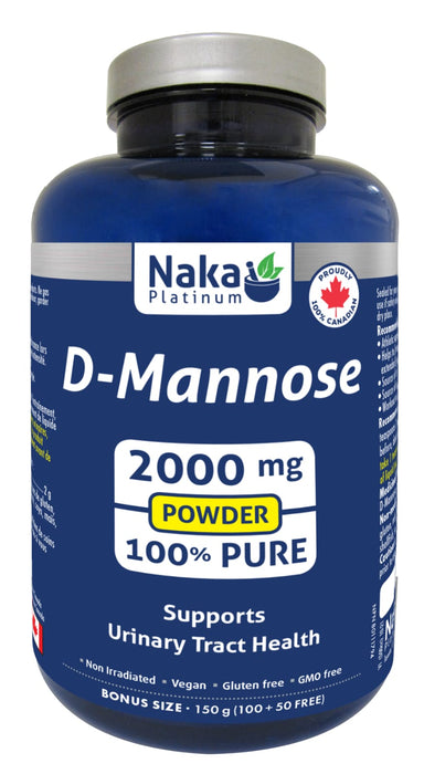 Naka Platinum D-Mannose 2000mg 100+50g