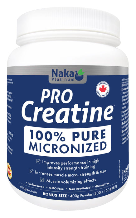 Naka Platinum PRO Creatine Unflavoured 400g