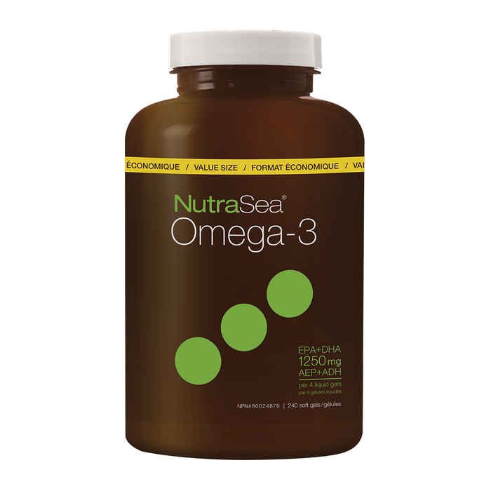 NutraSea Omega-3 240 Softgels