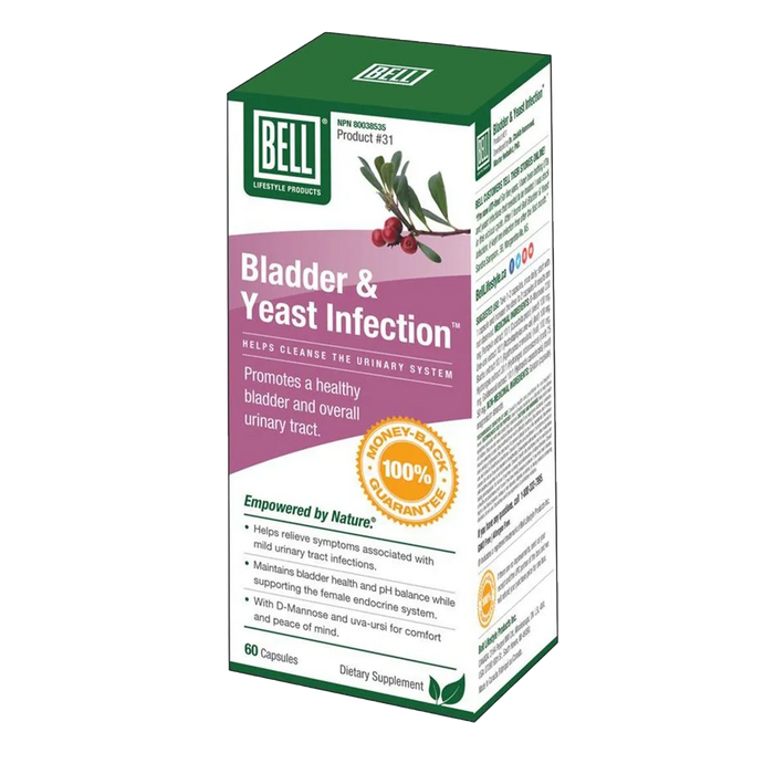 Bell Bladder & Yeast Infection 60 Capsules