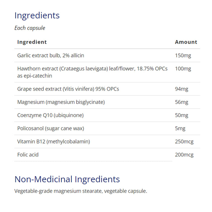 CanPrev Healthy Heart 120 v-caps