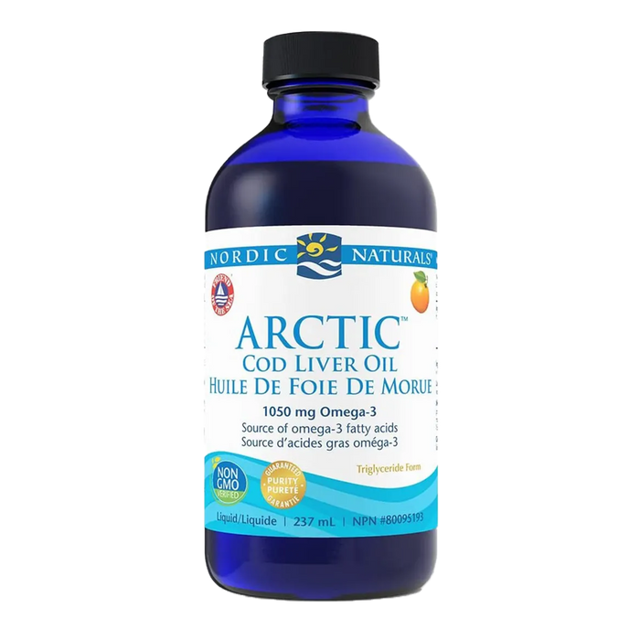 Nordic Naturals Arctic Cod Liver Oil Liquid Orange 237mL