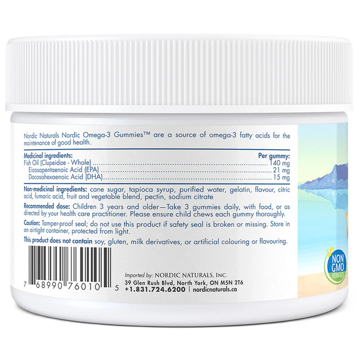 Nordic Naturals Omega-3 60 Gummies