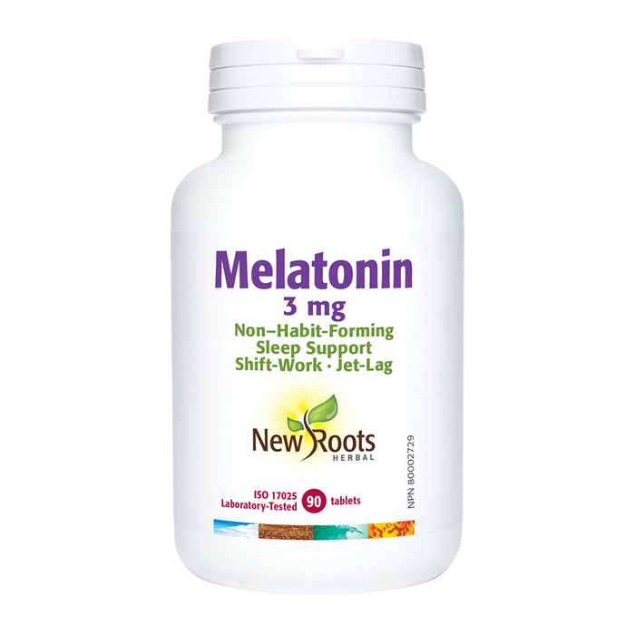 New Roots Melatonin 3mg 90 Tablets