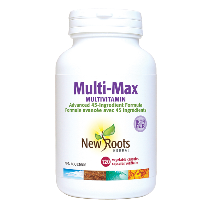 New Roots Multi-Max Multivitamin 120 Veggie Caps