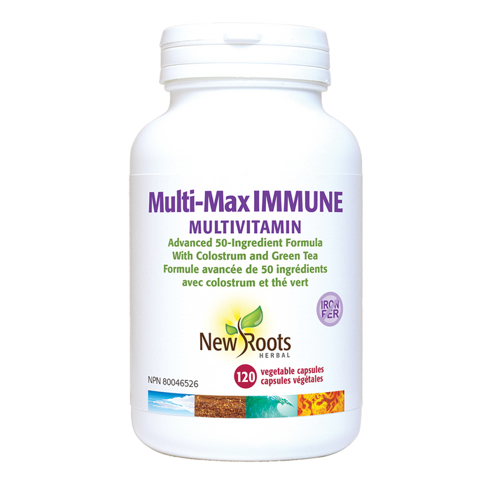 New Roots Multi-Max Immune Multivitamin 120 Veggie Caps