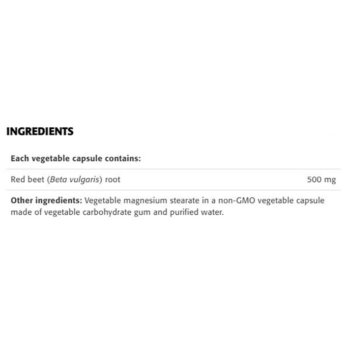 New Roots Red Beet 100 Veggie Caps