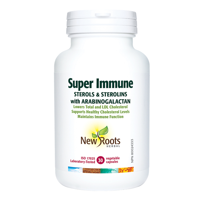 New Roots Super Immune Sterols & Sterolins 30 Veggie Caps