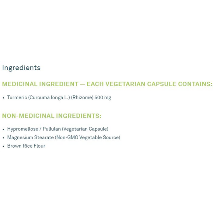 Organika Curcumin 500mg 60 Veggie Caps