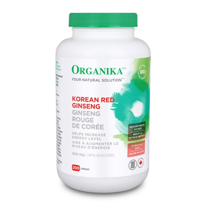 Organika Korean Red Ginseng 200 Capsules