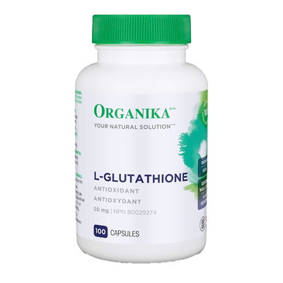 Organika L-Glutathione 50mg 100 Capsules