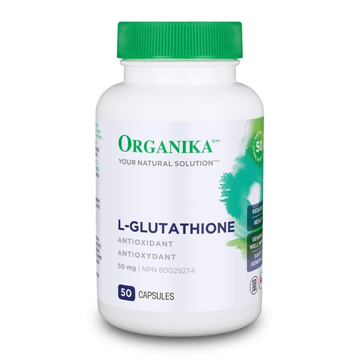 Organika L-Glutathione 50mg 50 Capsules