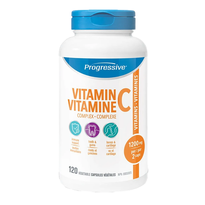 Progressive Vitamin C Complex 120 Veggie Caps