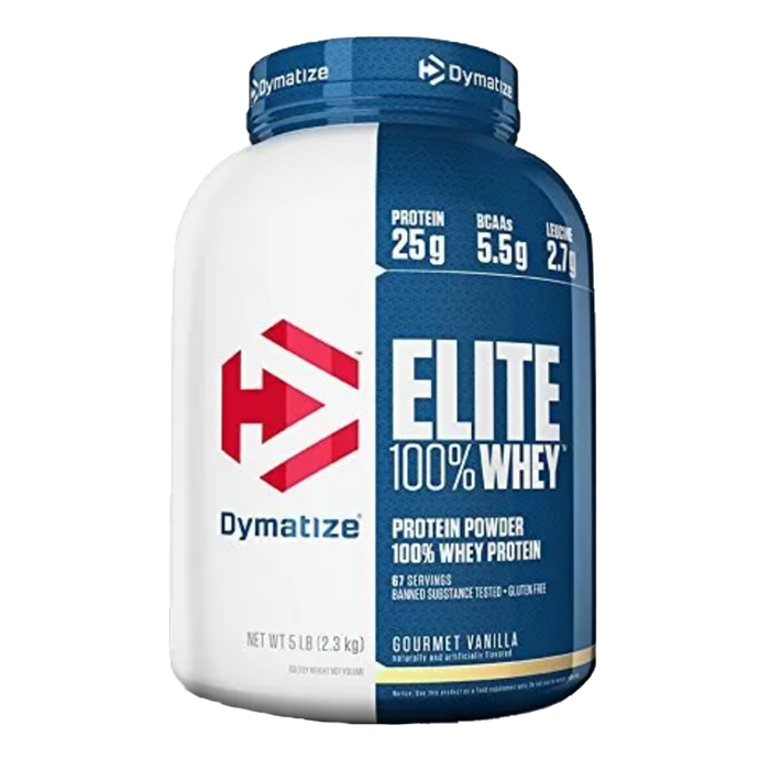 Dymatize Elite Whey Protein Powder Vanilla 5lbs