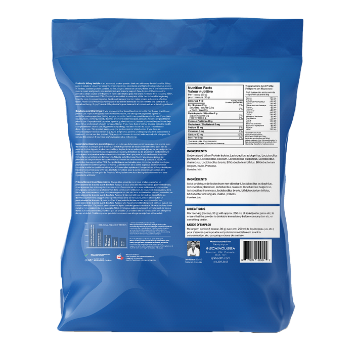 Schinoussa New Zealand Probiotic Whey Isolate Natural 5lbs