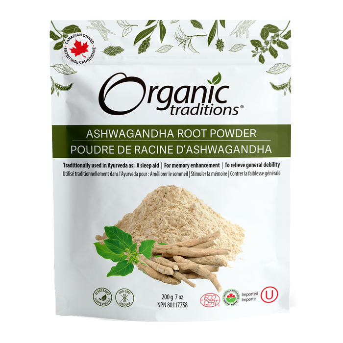 Organic Traditions Ashwagandha Root Powder 200g