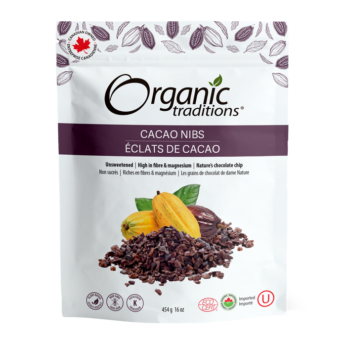 Organic Traditions Cacao Nibs 454g