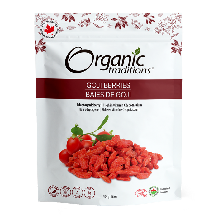 Organic Traditions Organic Goji Berries 454g