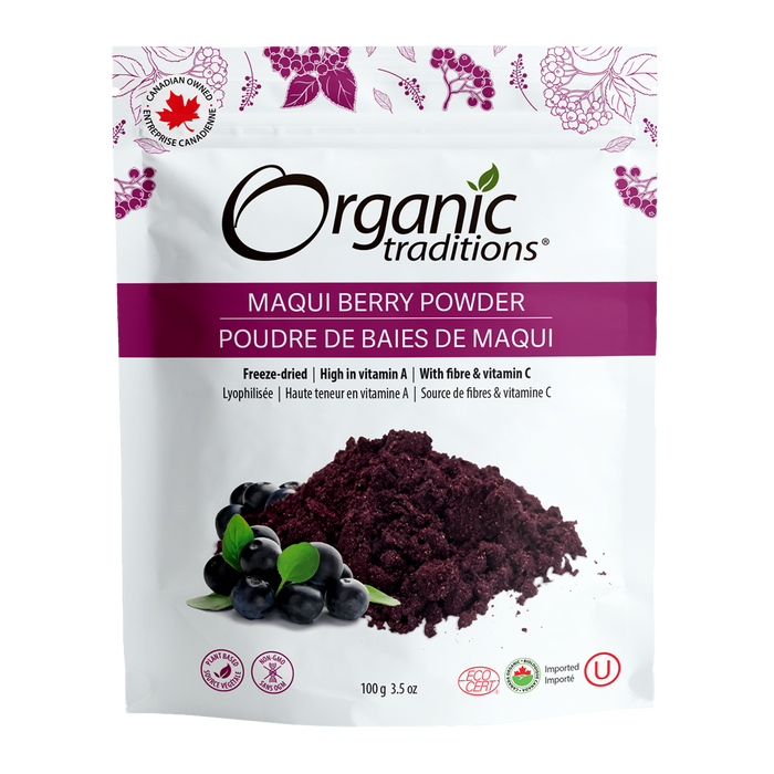 Organic Traditions Freeze Dried Maqui Berry Powder 100g