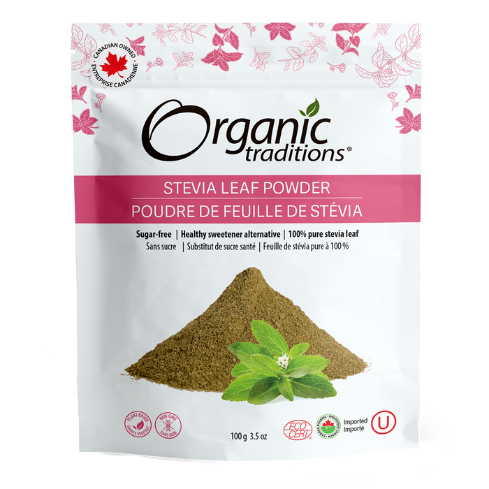 Organic Traditions Stevia Leaf Powder 100g