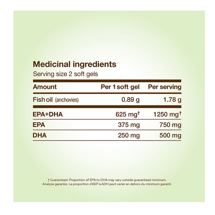 Nutrasea Omega-3 Liquid Gels High DHA 60 Softgels