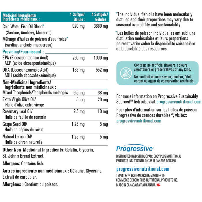 Progressive OmegEssential 120 Softgels