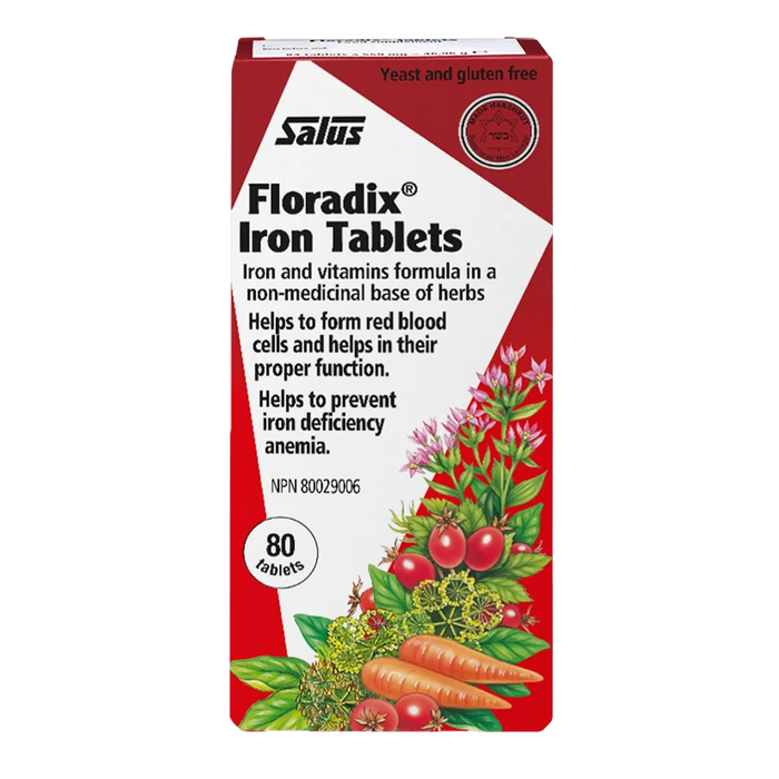 Salus Floradix Iron 80 Tablets