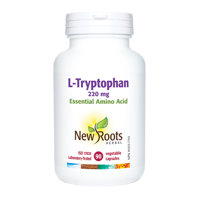 New Roots L-Tryptophan 220mg 90 Veggie Caps