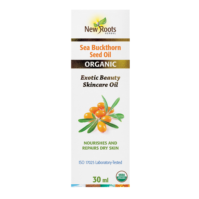 New Roots Organic Sea Buckthorn Seed Oil 30mL