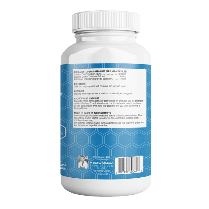 Schinoussa Garcinia Cambogia 60 Veggie Caps