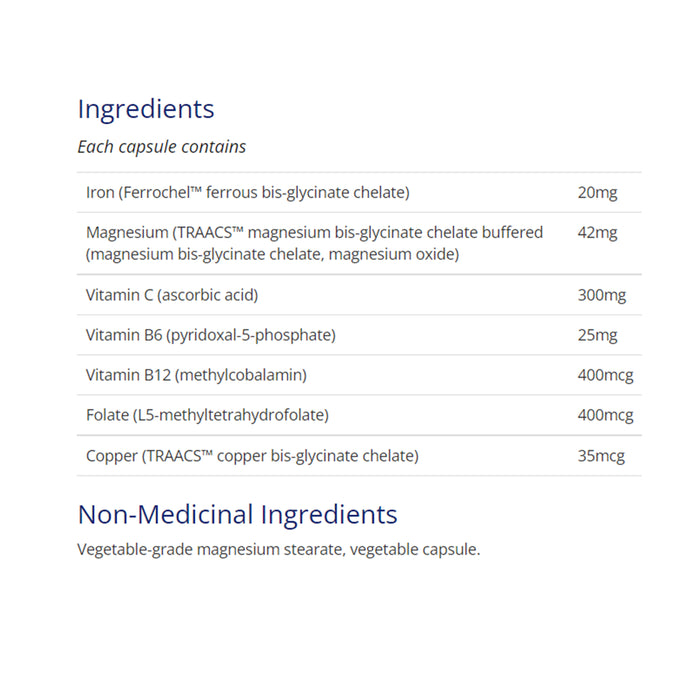 CanPrev Iron BisÂ·Glycinate 20 90 v-caps