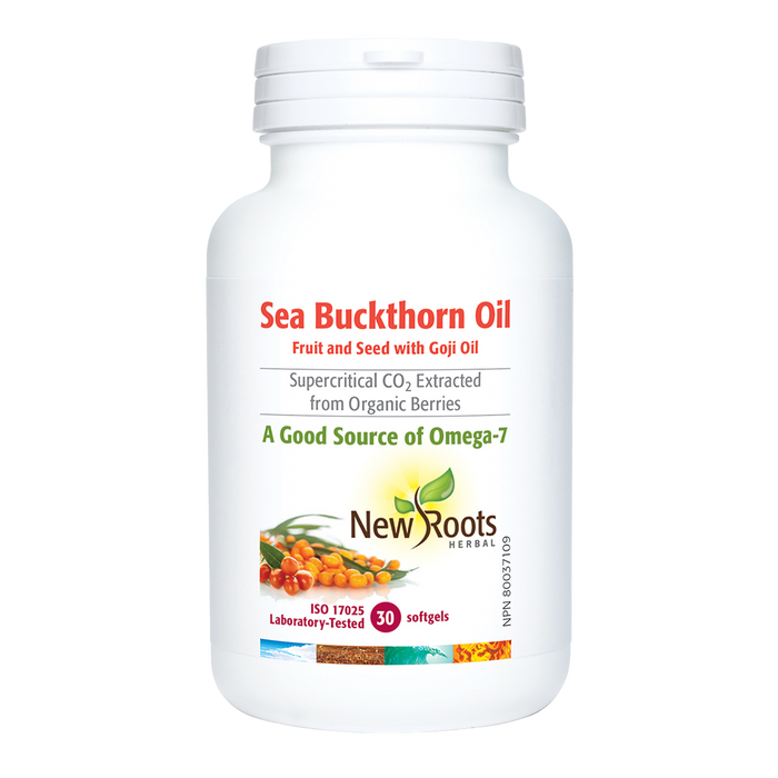 New Roots Seabuckthorn Oil 30 Softgels