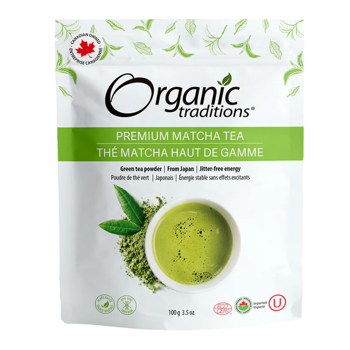 Organic Traditions Premium Matcha Tea 100g