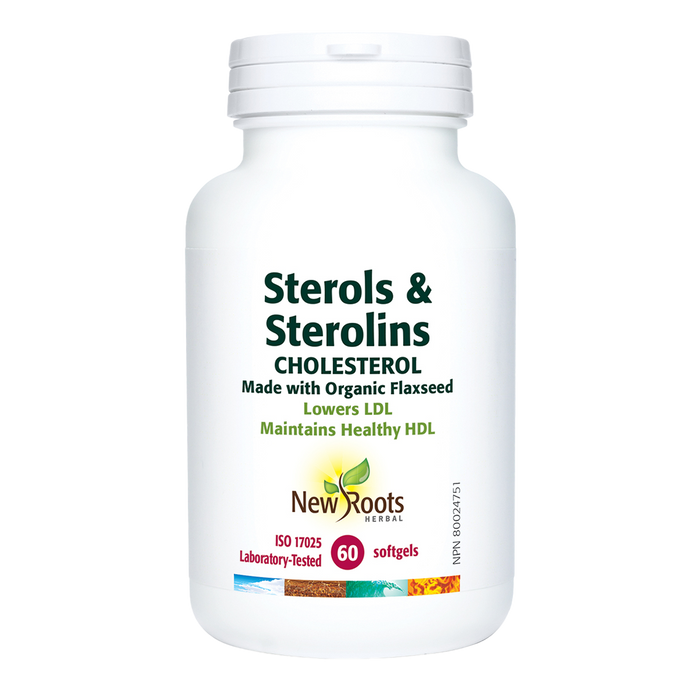 New Roots Sterols & Sterolins Cholesterol 60 Softgels