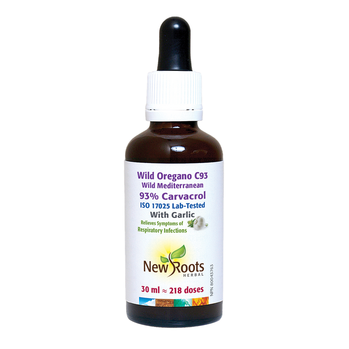 New Roots Wild Oregano C93 With Garlic 30mL