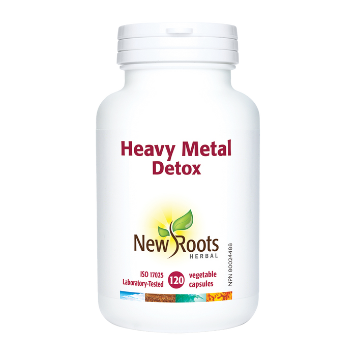 New Roots Heavy Metal Detox 120 Veggie Caps