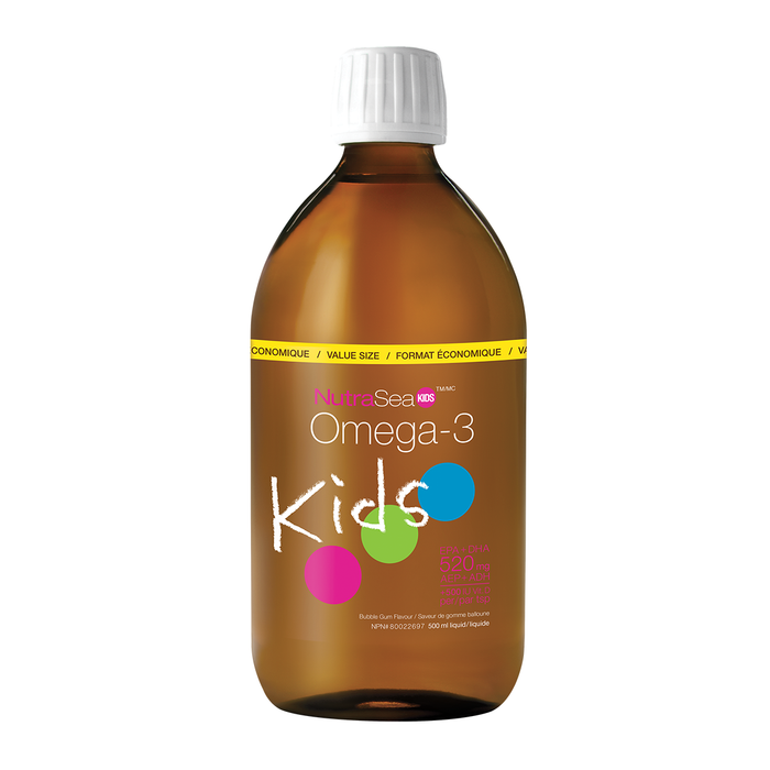 NutraSea Kids Omega-3 Bubble Gum 500mL