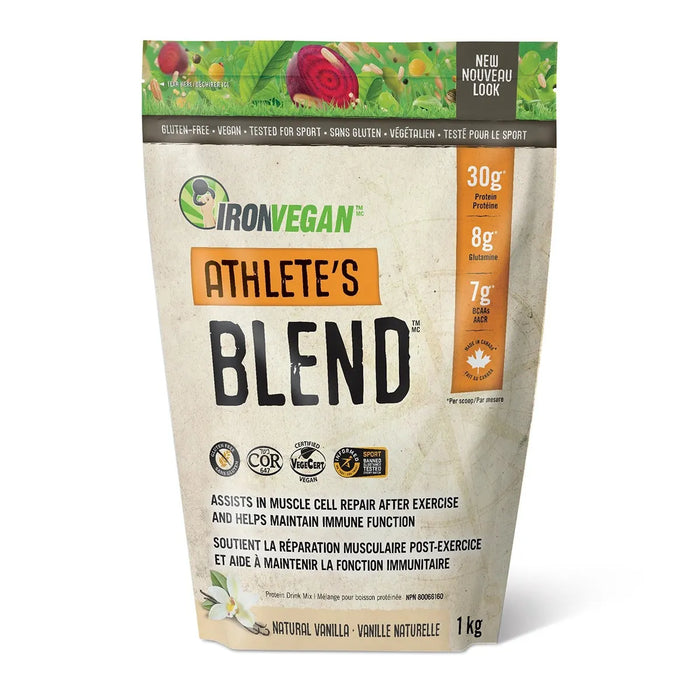 Iron Vegan Athlete’s Blend Natural Vanilla 1kg