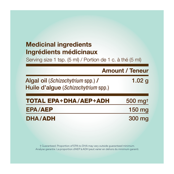 NutraVege Omega-3 Plant Based Strawberry Orange 500mL