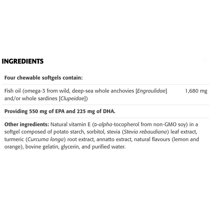 New Roots Children’s Omega-3 120 Chewable Softgels