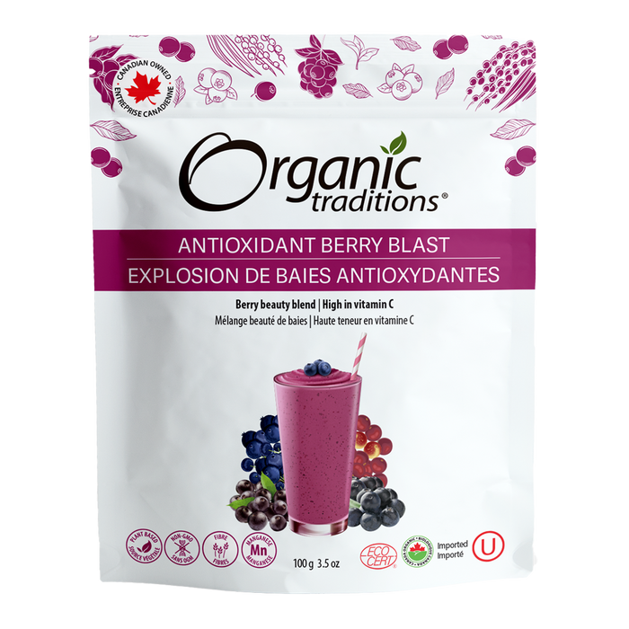 Organic Traditions Antioxidant Berry Blast 100g