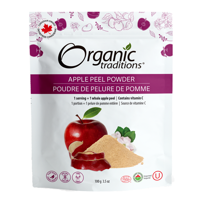 Organic Traditions Apple Peel Powder 100g