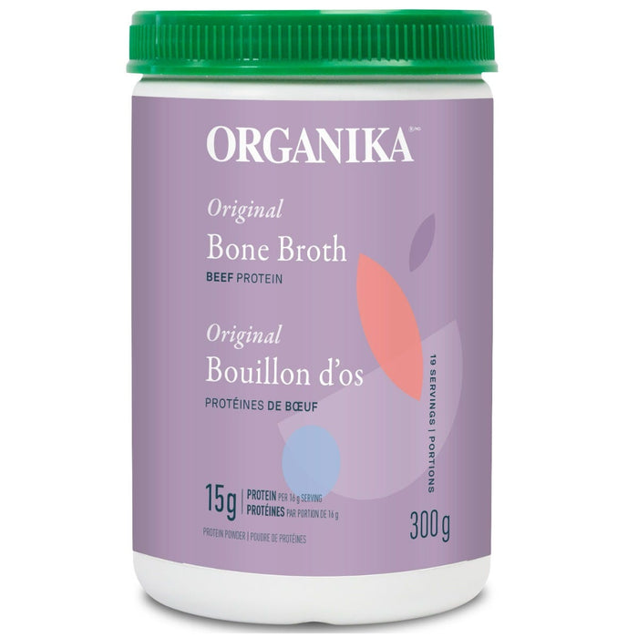 Organika Bone Broth Beef Protein Powder Original 300g