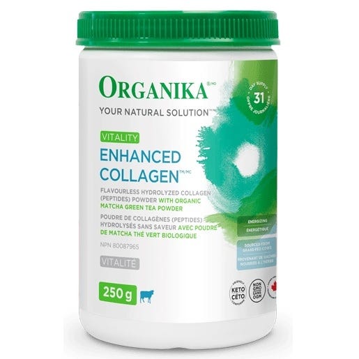 Organika Enhanced Collagen Vitality 250g