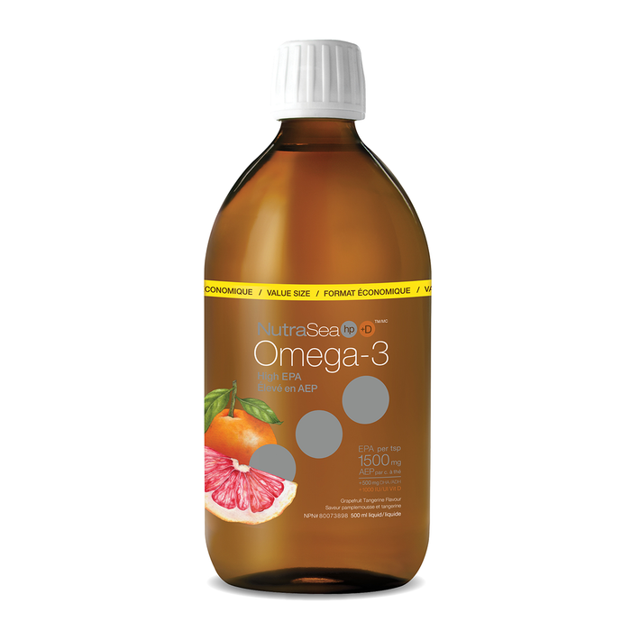 NutraSea hp+D Grapefruit Tangerine 500mL