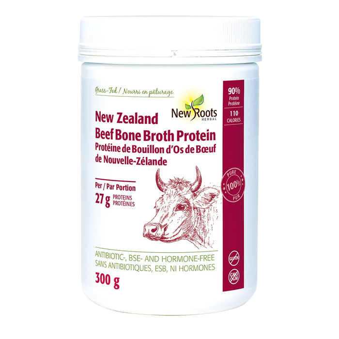 New Roots New Zealand Beef Bone Broth Protein 300g